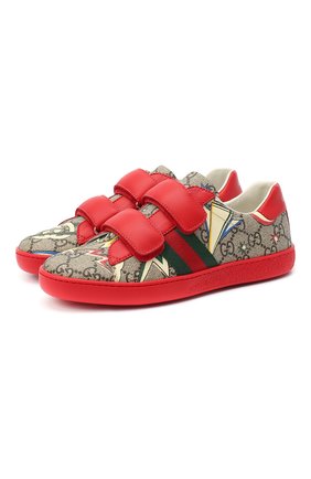 Мужского кеды GUCCI красного цвета по цене 0 руб., арт. 463091/2DW10 | Фото 1 Мужского кеды GUCCI красного цвета, арт. 463091/2DW10 | Фото 1 (Мальчики Кросс-КТ: Обувь-низкие; Длина стельки: 23,5, 24; Кросс-КТ: велькро)