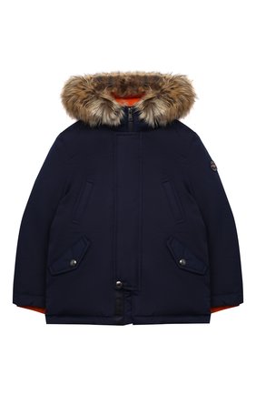 Детского пуховая куртка POLO RALPH LAUREN темно-синего цвета по цене 18850 руб., арт. 322797762 | Фото 1 Детского пуховая куртка POLO RALPH LAUREN темно-синего цвета, арт. 322797762 | Фото 1