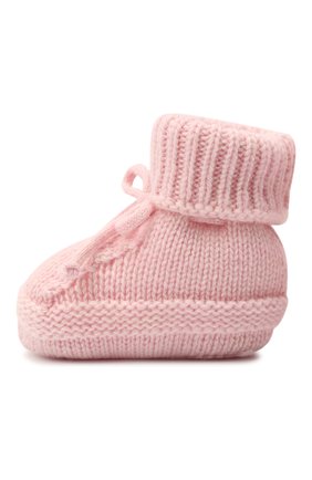 Детские кашемировые носки BABY T розового цвета по цене 5190 руб., арт. 20AIC883SA | Фото 2 Детские кашемировые носки BABY T розового цвета, арт. 20AIC883SA | Фото 2
