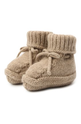 Детские кашемировые носки BABY T бежевого цвета по цене 5190 руб., арт. 20AIC883SA | Фото 1 Детские кашемировые носки BABY T бежевого цвета, арт. 20AIC883SA | Фото 1