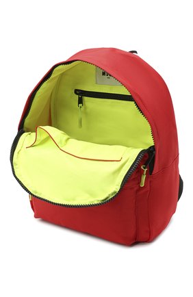 Детская рюкзак MSGM KIDS красного цвета, арт. 025236 | Фото 3 (Материал: Текстиль)