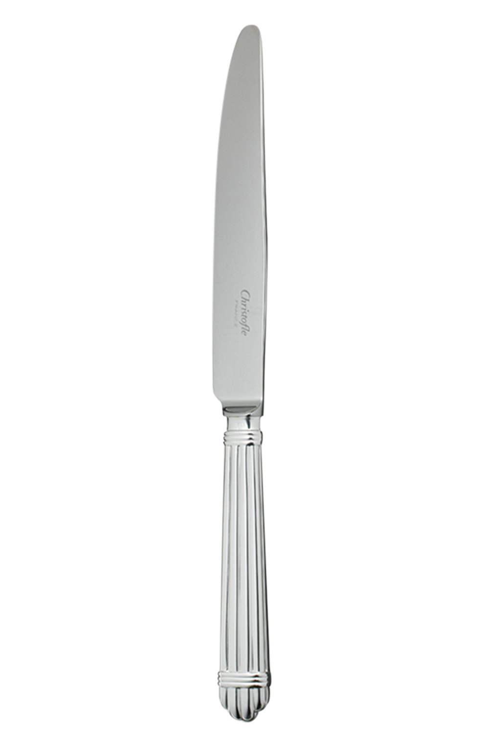 Нож обеденный aria CHRISTOFLE серебряного цвета, арт. 00022009 | Фото 1 (Ограничения доставки: fragile-2)