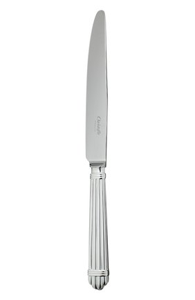 Нож обеденный aria CHRISTOFLE серебряного цвета, арт. 00022009 | Фото 1 (Ограничения доставки: fragile-2)