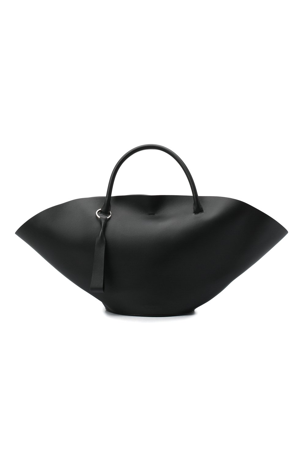 Женский сумка sombrero medium JIL SANDER черного цвета, арт. JSPQ850309-WQB69129V | Фото 1 (Сумки-технические: Сумки-шопперы; Размер: medium; Материал: Натуральная кожа)