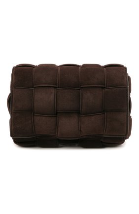 Женская сумка padded cassette BOTTEGA VENETA темно-коричневого цвета по цене 221000 руб., арт. 591970/V04N1 | Фото 1 Женская сумка padded cassette BOTTEGA VENETA темно-коричневого цвета, арт. 591970/V04N1 | Фото 1