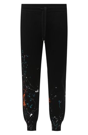 Мужской хлопковые джоггеры DOLCE & GABBANA черного цвета по цене 65150 руб., арт. GYPQAT/FU7DU | Фото 1 Мужской хлопковые джоггеры DOLCE & GABBANA черного цвета, арт. GYPQAT/FU7DU | Фото 1