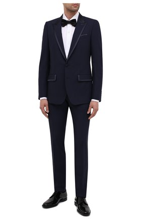Мужской шерстяной смокинг DOLCE & GABBANA синего цвета по цене 217000 руб., арт. GKDDMT/FUBE9 | Фото 1 Мужской шерстяной смокинг DOLCE & GABBANA синего цвета, арт. GKDDMT/FUBE9 | Фото 1