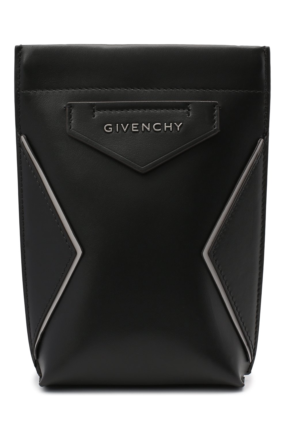 Мужская кожаная сумка antigona GIVENCHY черного цвета, арт. BKU00XK115 | Фото 1 (Материал: Натуральная кожа; Размер: mini; Ремень/цепочка: На ремешке)