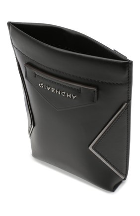 Мужская кожаная сумка antigona GIVENCHY черного цвета по цене 69950 руб., арт. BKU00XK115 | Фото 4 Мужская кожаная сумка antigona GIVENCHY черного цвета, арт. BKU00XK115 | Фото 4 (Материал: Натуральная кожа; Размер: mini; Ремень/цепочка: На ремешке)