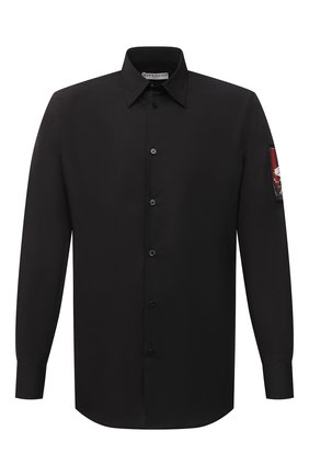 Мужская хлопковая рубашка GIVENCHY черного цвета по цене 68650 руб., арт. BM60LJ13BX | Фото 1 Мужская хлопковая рубашка GIVENCHY черного цвета, арт. BM60LJ13BX | Фото 1