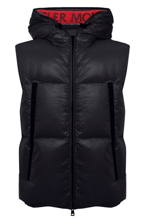 Мужской пуховый жилет agneaux MONCLER черного цвета по цене 102000 руб., арт. F2-091-1A51C-00-68950 | Фото 1 Мужской пуховый жилет agneaux MONCLER черного цвета, арт. F2-091-1A51C-00-68950 | Фото 1