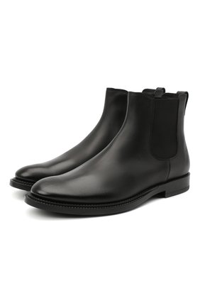Мужские кожаные челси TOD’S черного цвета по цене 47850 руб., арт. XXM62C00P200LW | Фото 1 Мужские кожаные челси TOD’S черного цвета, арт. XXM62C00P200LW | Фото 1