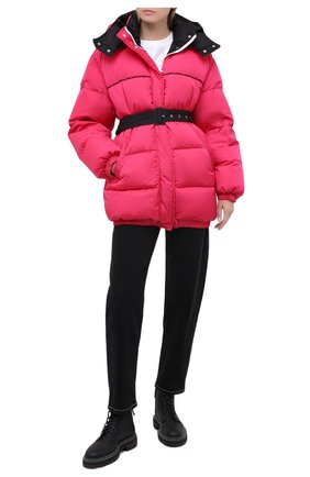 Женский пуховая куртка MSGM фуксия цвета по цене 76550 руб., арт. 2941MDH04D 207655 | Фото 2 Женский пуховая куртка MSGM фуксия цвета, арт. 2941MDH04D 207655 | Фото 2