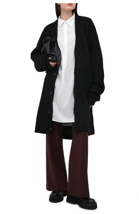 Женская рубашка YOHJI YAMAMOTO белого цвета по цене 69950 руб., арт. FB-B54-201 | Фото 2 Женская рубашка YOHJI YAMAMOTO белого цвета, арт. FB-B54-201 | Фото 2