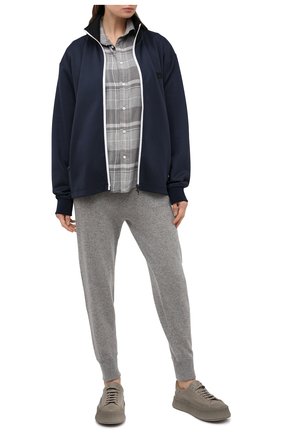 Женские кашемировые джоггеры POLO RALPH LAUREN серого цвета по цене 39950 руб., арт. 211815309 | Фото 2 Женские кашемировые джоггеры POLO RALPH LAUREN серого цвета, арт. 211815309 | Фото 2