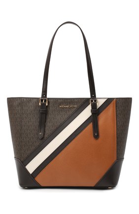 Женский сумка-тоут aria MICHAEL MICHAEL KORS коричневого цвета по цене 25350 руб., арт. 30F0GXAT3V | Фото 1 Женский сумка-тоут aria MICHAEL MICHAEL KORS коричневого цвета, арт. 30F0GXAT3V | Фото 1