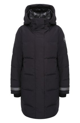 Женская парка bennett CANADA GOOSE темно-синего цвета по цене 103500 руб., арт. 3817LB | Фото 1 Женская парка bennett CANADA GOOSE темно-синего цвета, арт. 3817LB | Фото 1