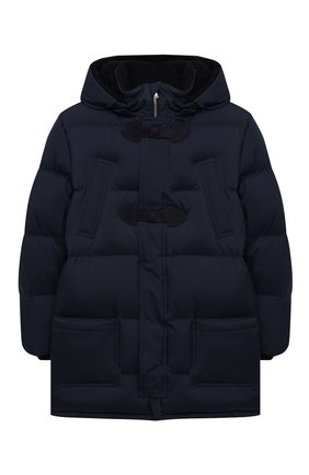 Детское пуховое пальто LORO PIANA темно-синего цвета по цене 151500 руб., арт. FAL3754 | Фото 1 Детское пуховое пальто LORO PIANA темно-синего цвета, арт. FAL3754 | Фото 1