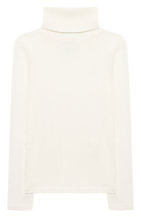 Детская водолазка POLO RALPH LAUREN белого цвета по цене 3675 руб., арт. 312702104/008 | Фото 1 Детская водолазка POLO RALPH LAUREN белого цвета, арт. 312702104/008 | Фото 1