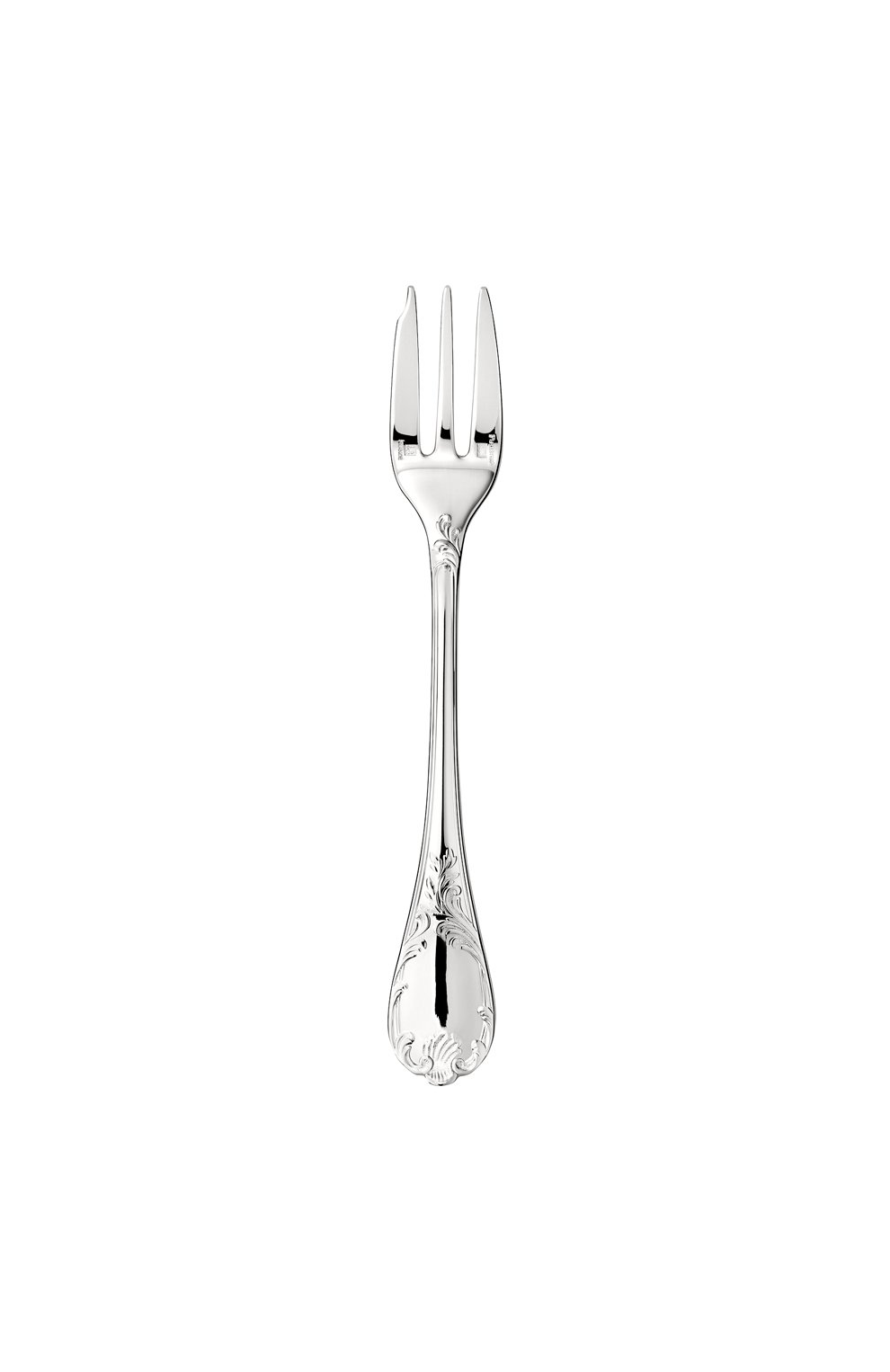 Вилка десертная marly silver plated CHRISTOFLE серебряного цвета, арт. 00038015 | Фото 1 (Интерьер_коллекция: Marly (Silver Plated); Ограничения доставки: fragile-2)