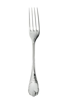 Вилка обеденная marly silver plated CHRISTOFLE серебряного цвета, арт. 00038003 | Фото 1 (Ограничения доставки: fragile-2)