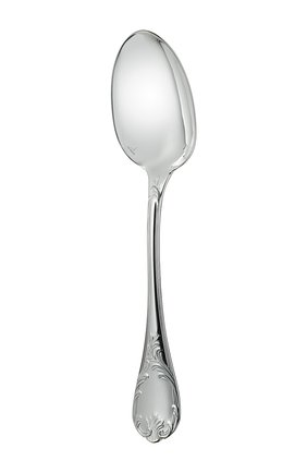 Ложка marly silver plated CHRISTOFLE серебряного цвета по цене 15450 руб., арт. 00038002 | Фото 1 Ложка marly silver plated CHRISTOFLE серебряного цвета, арт. 00038002 | Фото 1 (Интерьер_коллекция: Marly (Silver Plated); Ограничения доставки: fragile-2)