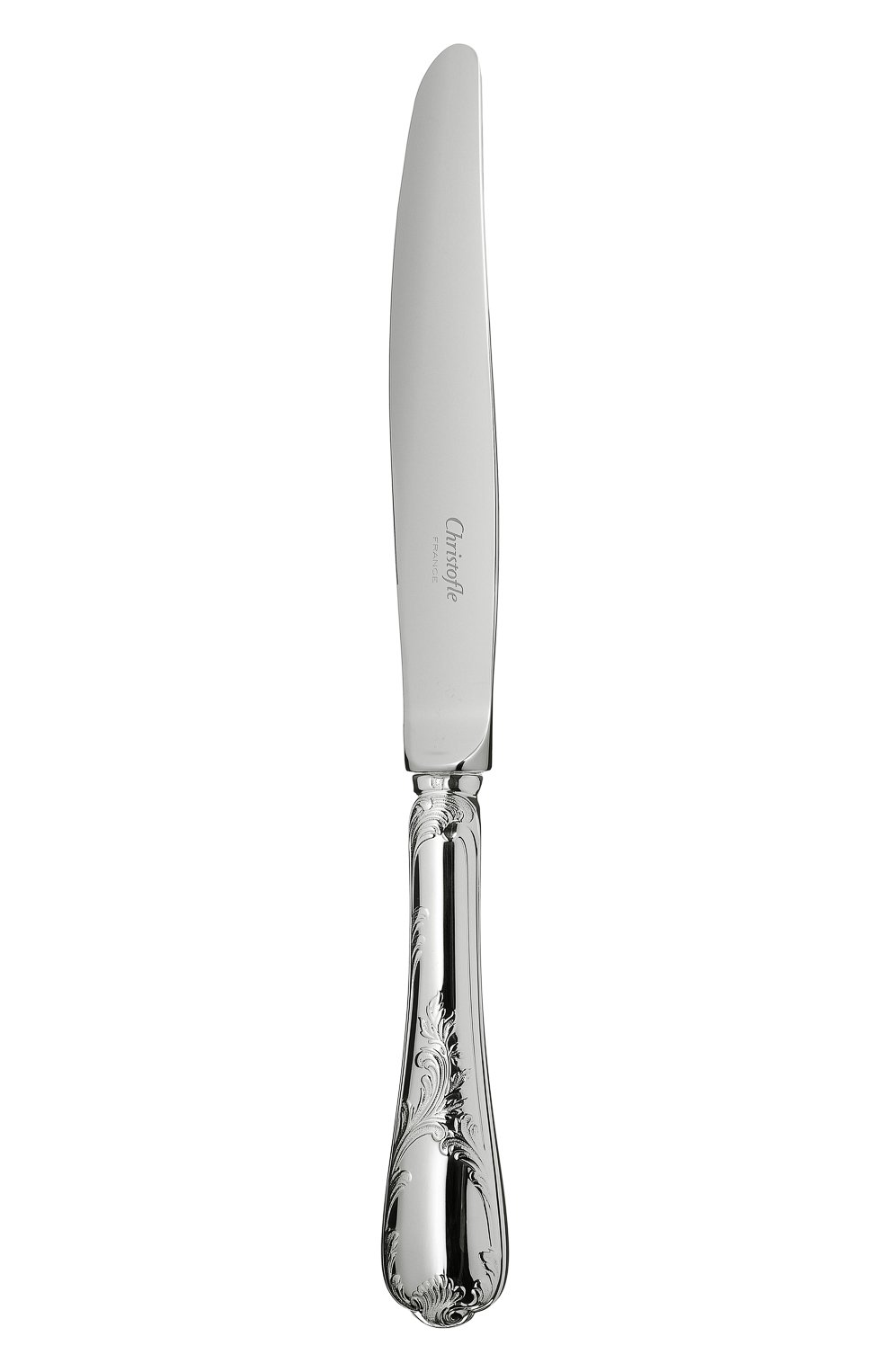 Нож обеденный marly silver plated CHRISTOFLE серебряного цвета, арт. 00038009 | Фото 1 (Интерьер_коллекция: Marly (Silver Plated); Ограничения доставки: fragile-2)