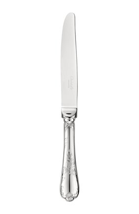 Нож десертный marly silver plated CHRISTOFLE серебряного цвета, арт. 00038010 | Фото 1 (Ограничения доставки: fragile-2)
