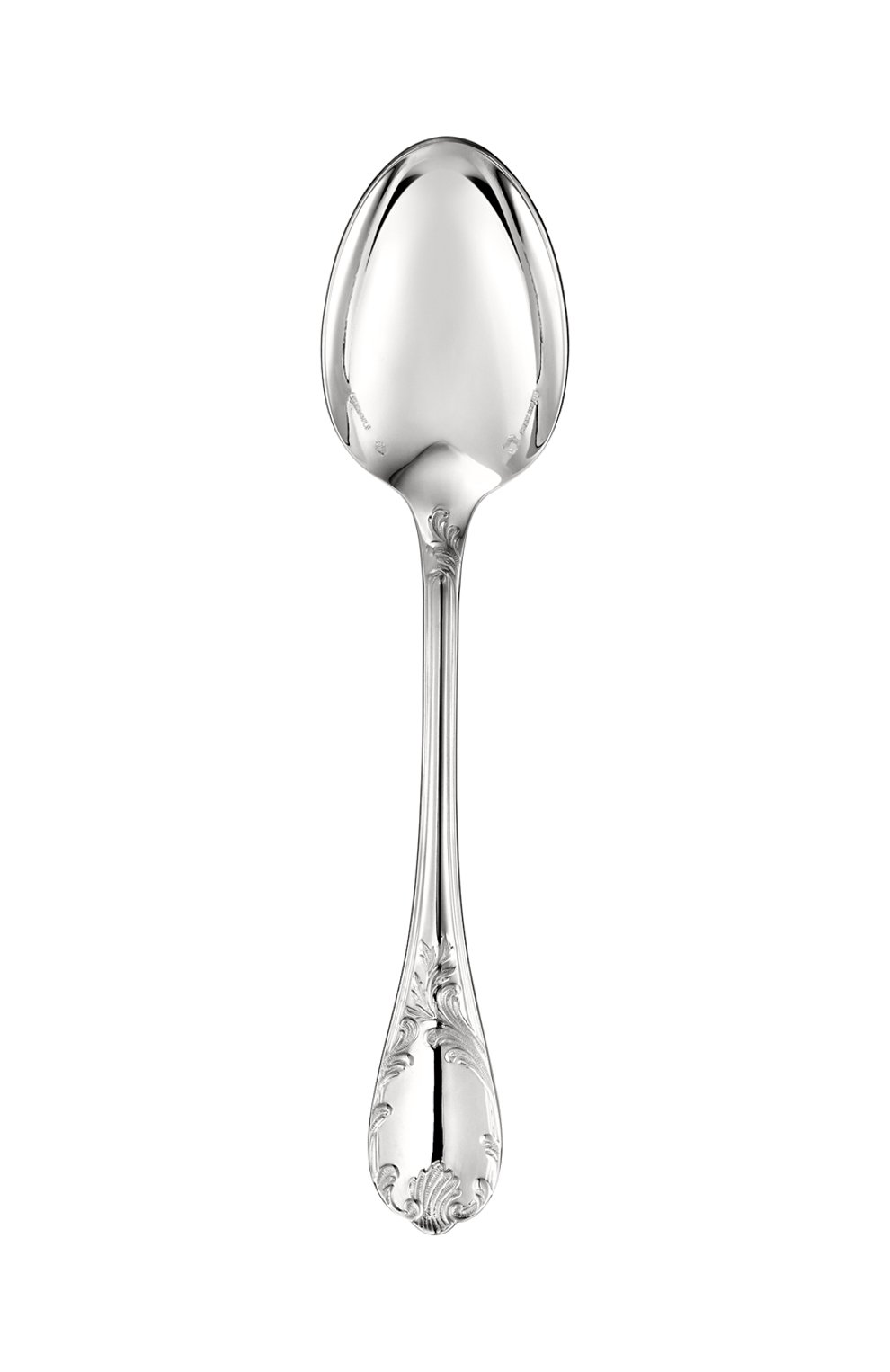 Ложка десертная marly sterling silver CHRISTOFLE серебряного цвета, арт. 01438014 | Фото 1 (Интерьер_коллекция: Marly (Sterling Silver); Ограничения доставки: fragile-2)