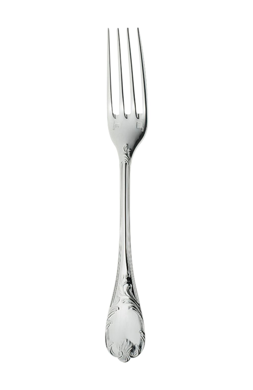 Вилка обеденная marly sterling silver CHRISTOFLE серебряного цвета, арт. 01438003 | Фото 1 (Интерьер_коллекция: Marly (Sterling Silver); Ограничения доставки: fragile-2)
