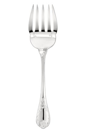 Сервировочная вилка для рыбы marly sterling silver CHRISTOFLE серебряного цвета по цене 167000 руб., арт. 01438080 | Фото 1 Сервировочная вилка для рыбы marly sterling silver CHRISTOFLE серебряного цвета, арт. 01438080 | Фото 1 (Интерьер_коллекция: Marly (Sterling Silver); Ограничения доставки: fragile-2)