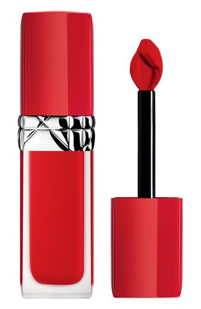 Женская жидкая помада для губ rouge dior ultra care liquid, 999 цветок DIOR бесцветного цвета по цене 2850 руб., арт. C010400999 | Фото 1 Женская жидкая помада для губ rouge dior ultra care liquid, 999 цветок DIOR бесцветного цвета, арт. C010400999 | Фото 1