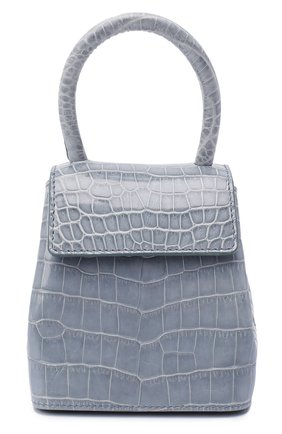 Женская сумка mini liza из кожи крокодила RUBEUS MILANO голубого цвета по цене 181600 руб., арт. 014/18D/C | Фото 1 Женская сумка mini liza из кожи крокодила RUBEUS MILANO голубого цвета, арт. 014/18D/C | Фото 1