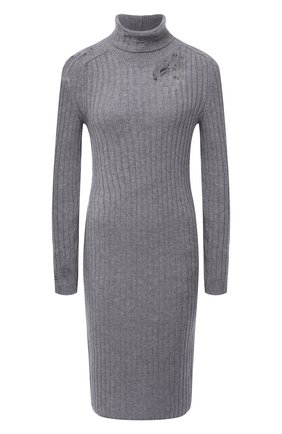 Женское шерстяное платье MAISON MARGIELA серого цвета по цене 72200 руб., арт. S29CT0998/S17586 | Фото 1 Женское шерстяное платье MAISON MARGIELA серого цвета, арт. S29CT0998/S17586 | Фото 1