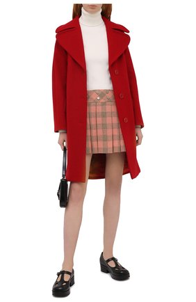 Женская шерстяная юбка GUCCI оранжевого цвета по цене 81000 руб., арт. 633226/ZAFIB | Фото 2 Женская шерстяная юбка GUCCI оранжевого цвета, арт. 633226/ZAFIB | Фото 2