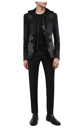 Мужской брюки PHILIPP PLEIN черного цвета по цене 88740 руб., арт. A20C MRT0882 PTE003N | Фото 2 Мужской брюки PHILIPP PLEIN черного цвета, арт. A20C MRT0882 PTE003N | Фото 2
