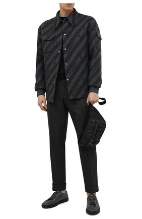 Мужская текстильная поясная сумка valentino garavani VALENTINO черного цвета по цене 59750 руб., арт. UY0B0982/ZQI | Фото 2 Мужская текстильная поясная сумка valentino garavani VALENTINO черного цвета, арт. UY0B0982/ZQI | Фото 2