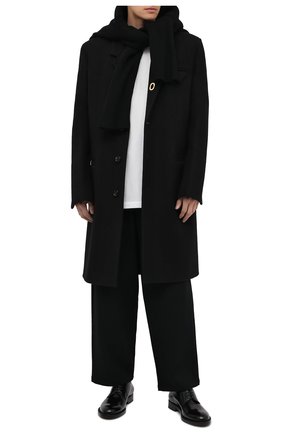 Мужская хлопковый лонгслив YOHJI YAMAMOTO белого цвета по цене 26200 руб., арт. HR-T03-070 | Фото 2 Мужская хлопковый лонгслив YOHJI YAMAMOTO белого цвета, арт. HR-T03-070 | Фото 2
