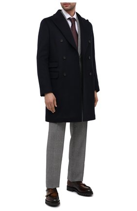 Мужские кожаные монки SANTONI коричневого цвета по цене 86100 руб., арт. MCC016201ML6HNGCT30 | Фото 2 Мужские кожаные монки SANTONI коричневого цвета, арт. MCC016201ML6HNGCT30 | Фото 2