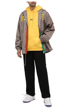 Мужские кожаные кеды out of office OFF-WHITE белого цвета по цене 35900 руб., арт. 0MIA189F20LEA0010135 | Фото 2 Мужские кожаные кеды out of office OFF-WHITE белого цвета, арт. 0MIA189F20LEA0010135 | Фото 2