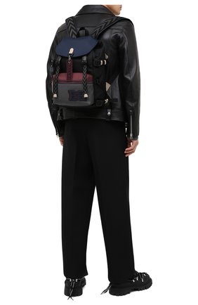 Мужской текстильный рюкзак crockeet BALLY разноцветного цвета, арт. CR0CKEET.NMC/50 | Фото 2 (Материал: Текстиль; Размер: large; Стили: Кэжуэл)