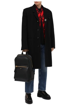 Мужской кожаный рюкзак TOM FORD черного цвета по цене 295500 руб., арт. H0437T-LCL037 | Фото 2 Мужской кожаный рюкзак TOM FORD черного цвета, арт. H0437T-LCL037 | Фото 2