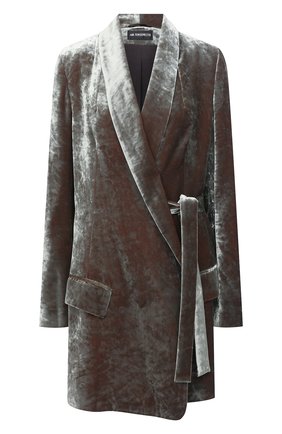 Женское пальто из вискозы ANN DEMEULEMEESTER темно-зеленого цвета по цене 161500 руб., арт. 2002-1016-P-175-049 | Фото 1 Женское пальто из вискозы ANN DEMEULEMEESTER темно-зеленого цвета, арт. 2002-1016-P-175-049 | Фото 1