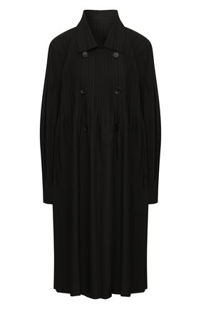 Женское пальто ISSEY MIYAKE черного цвета по цене 89950 руб., арт. PP08-ZA532 | Фото 1 Женское пальто ISSEY MIYAKE черного цвета, арт. PP08-ZA532 | Фото 1