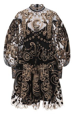 Женское платье ZIMMERMANN черного цвета по цене 272500 руб., арт. 8742DLAD | Фото 1 Женское платье ZIMMERMANN черного цвета, арт. 8742DLAD | Фото 1