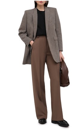 Женские кожаные лоферы SANTONI черного цвета по цене 59450 руб., арт. WUCR59037HL1ABCKN01 | Фото 2 Женские кожаные лоферы SANTONI черного цвета, арт. WUCR59037HL1ABCKN01 | Фото 2