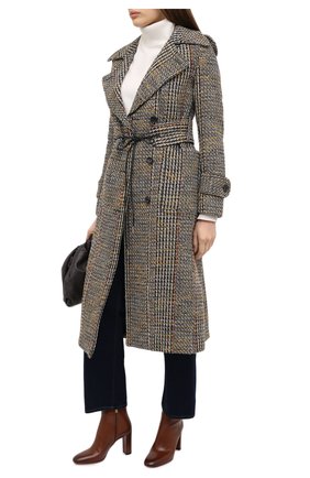 Женские кожаные ботильоны SANTONI коричневого цвета по цене 65150 руб., арт. WTNM58899HI2NBCKC50 | Фото 2 Женские кожаные ботильоны SANTONI коричневого цвета, арт. WTNM58899HI2NBCKC50 | Фото 2