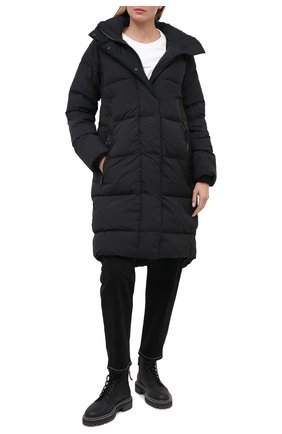 Женский пуховик CANADA GOOSE черного цвета по цене 123500 руб., арт. 2610LB | Фото 2 Женский пуховик CANADA GOOSE черного цвета, арт. 2610LB | Фото 2