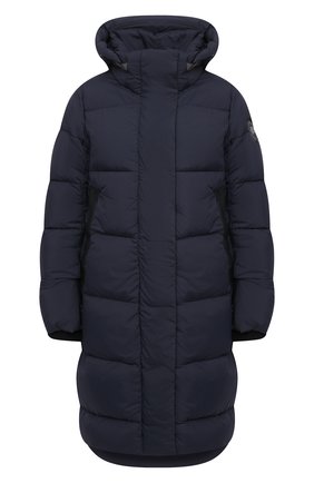 Женский пуховик CANADA GOOSE темно-синего цвета по цене 123500 руб., арт. 2610LB | Фото 1 Женский пуховик CANADA GOOSE темно-синего цвета, арт. 2610LB | Фото 1