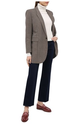 Женские кожаные лоферы SANTONI розового цвета по цене 54500 руб., арт. WUQU58984BA1NVCRP85 | Фото 2 Женские кожаные лоферы SANTONI розового цвета, арт. WUQU58984BA1NVCRP85 | Фото 2